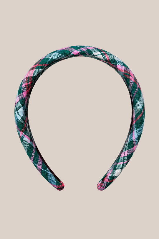 Hair Bows in Season's Greetings Plaid
