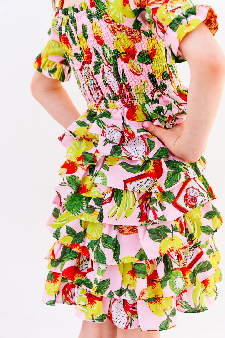 Mini Harmony Dress in Tropical Paradise