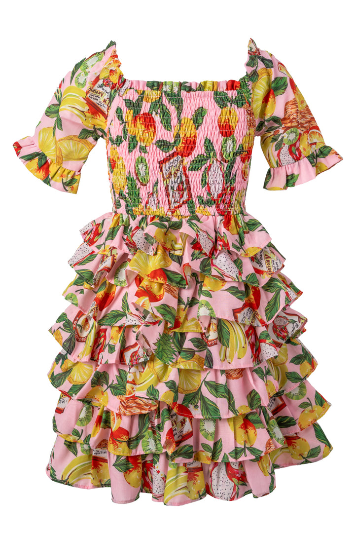 Mini Harmony Dress in Tropical Paradise