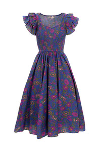 Florentina Dress in Pink Floral