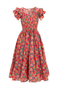 Hattie Dress in Poppy