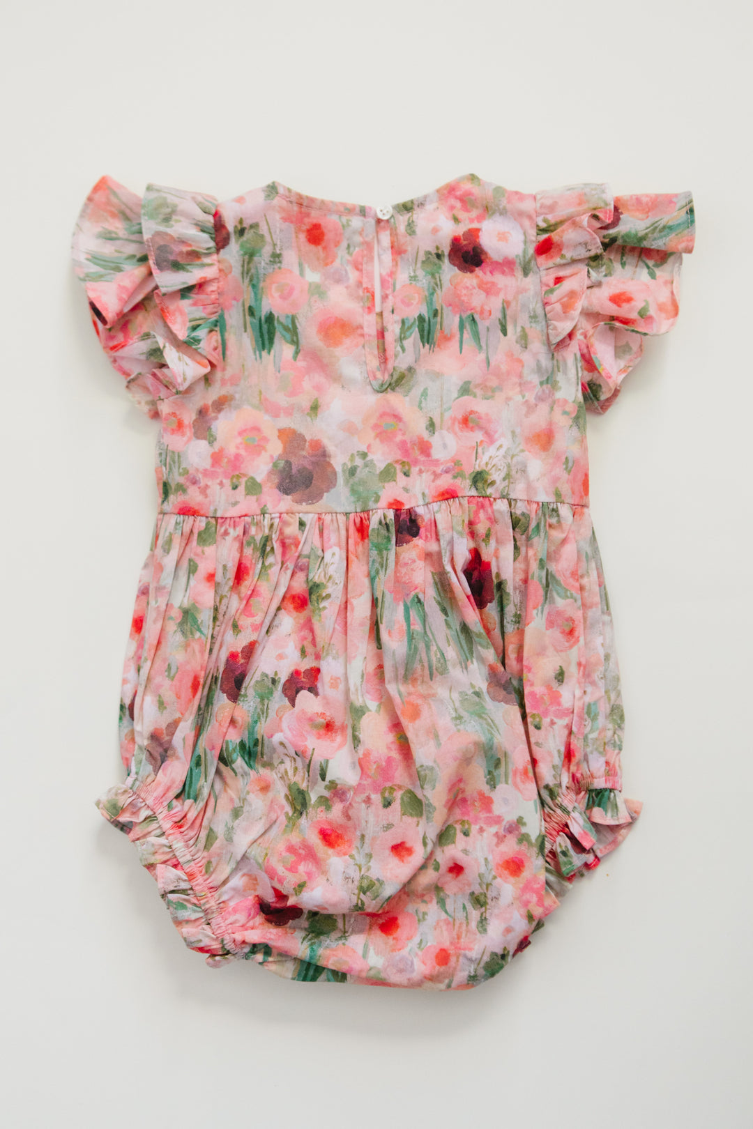 Baby Hattie Romper in Watercolor Floral