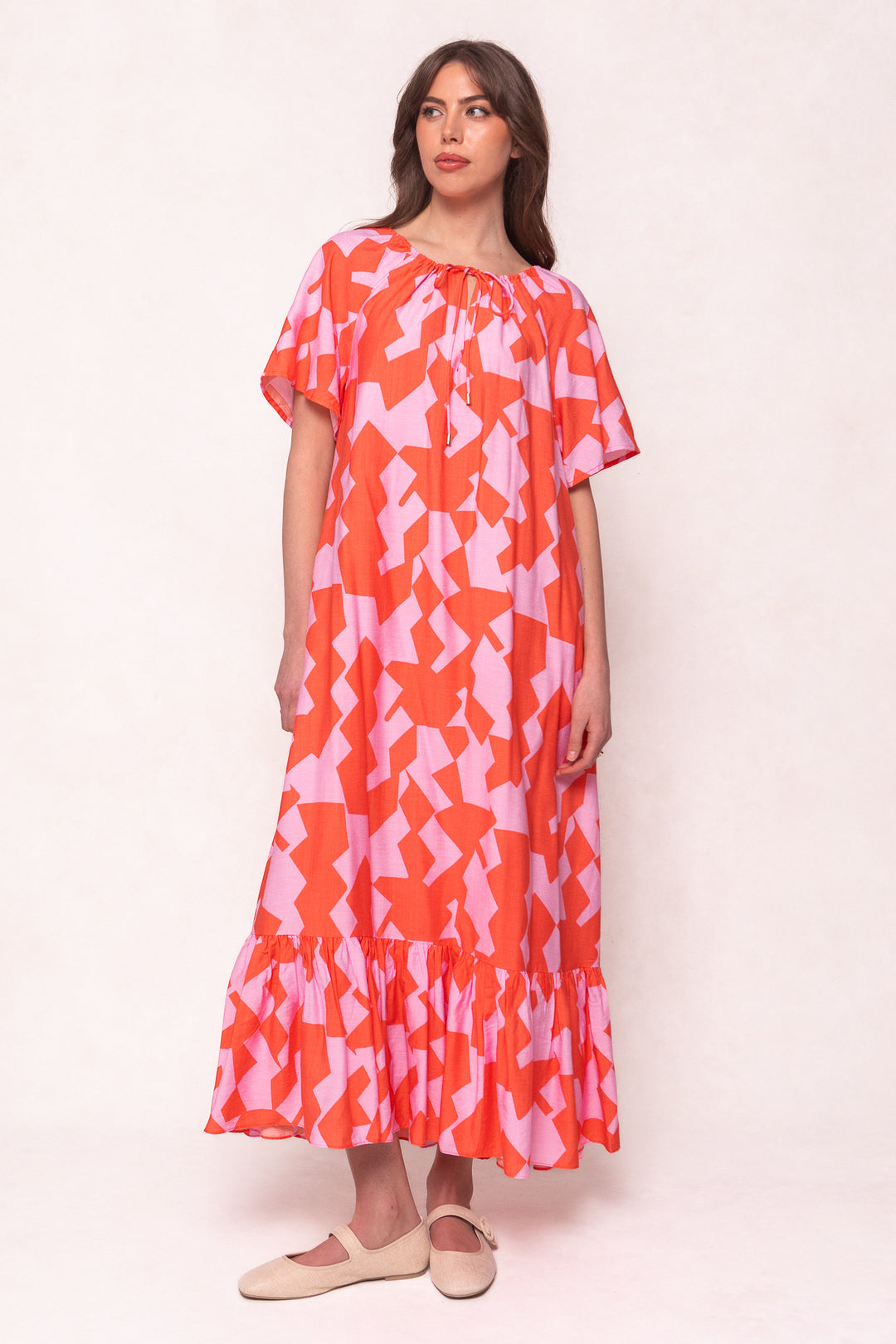 Haven Dress in Geometric