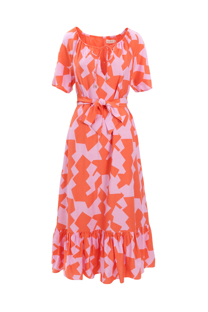 Haven Dress in Geometric