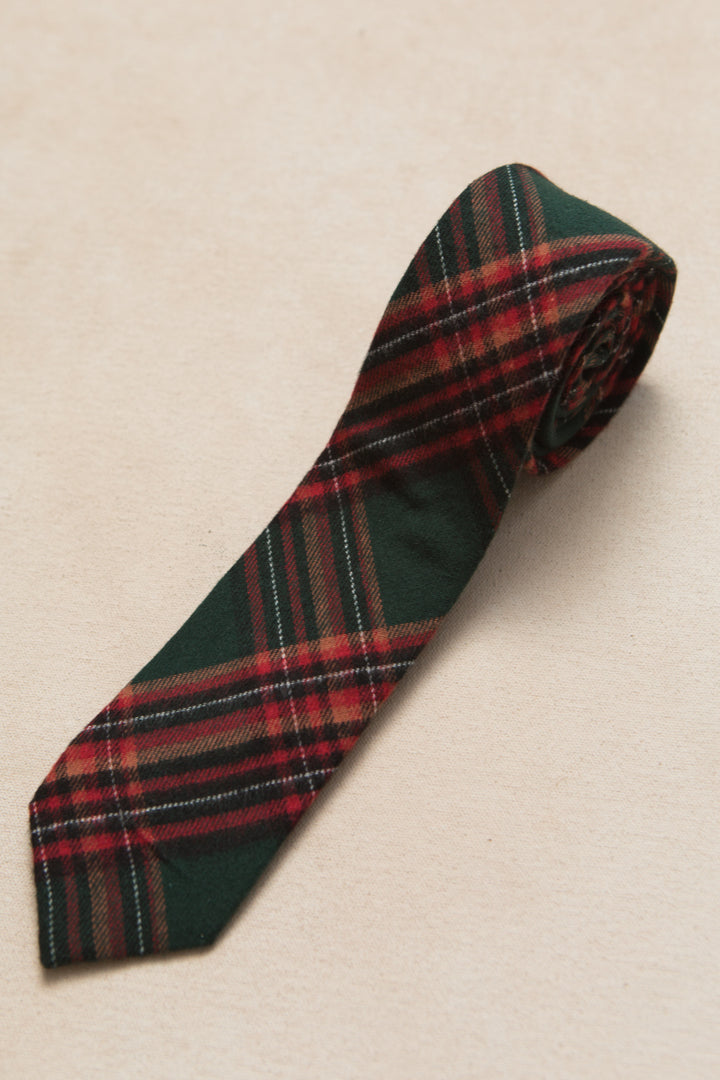 Ties in Hattie Green Plaid