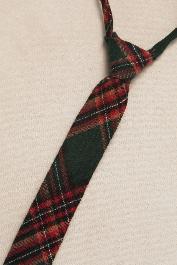 Ties in Hattie Green Plaid