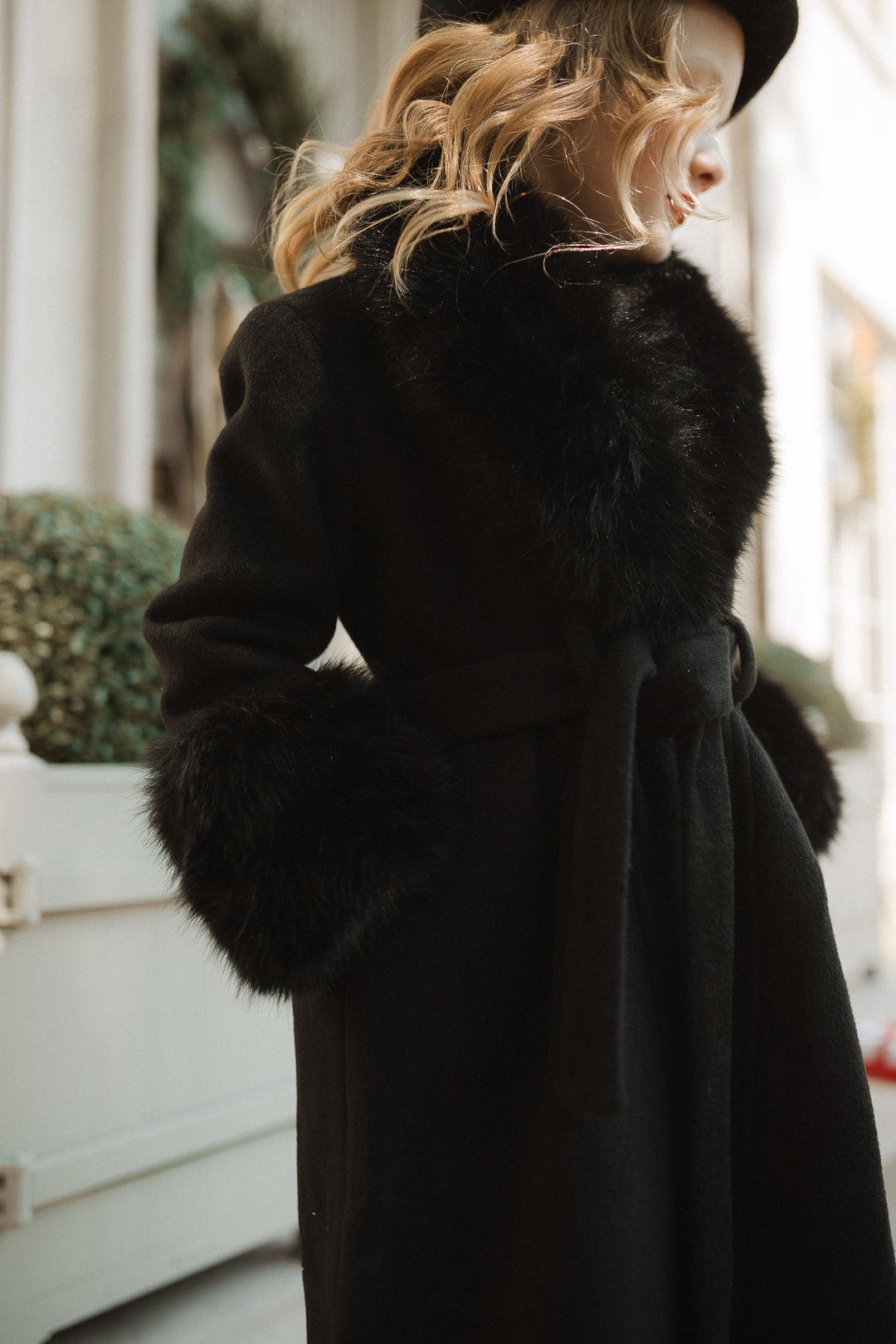 Mini Pookie Coat in Black