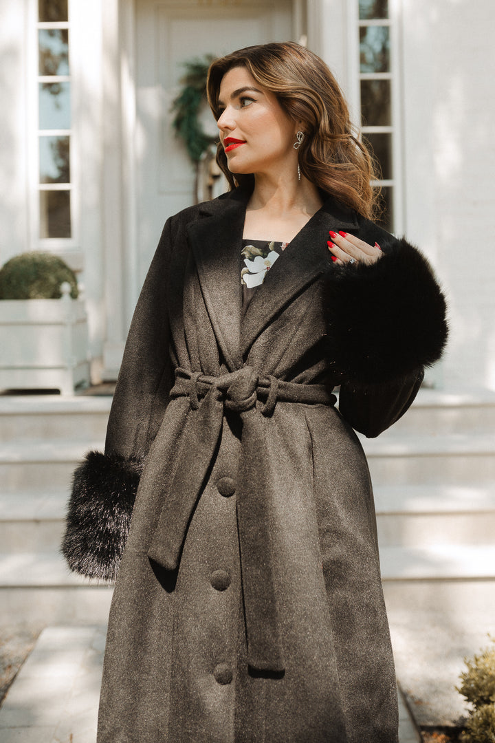 Pookie Coat in Black - FINAL SALE