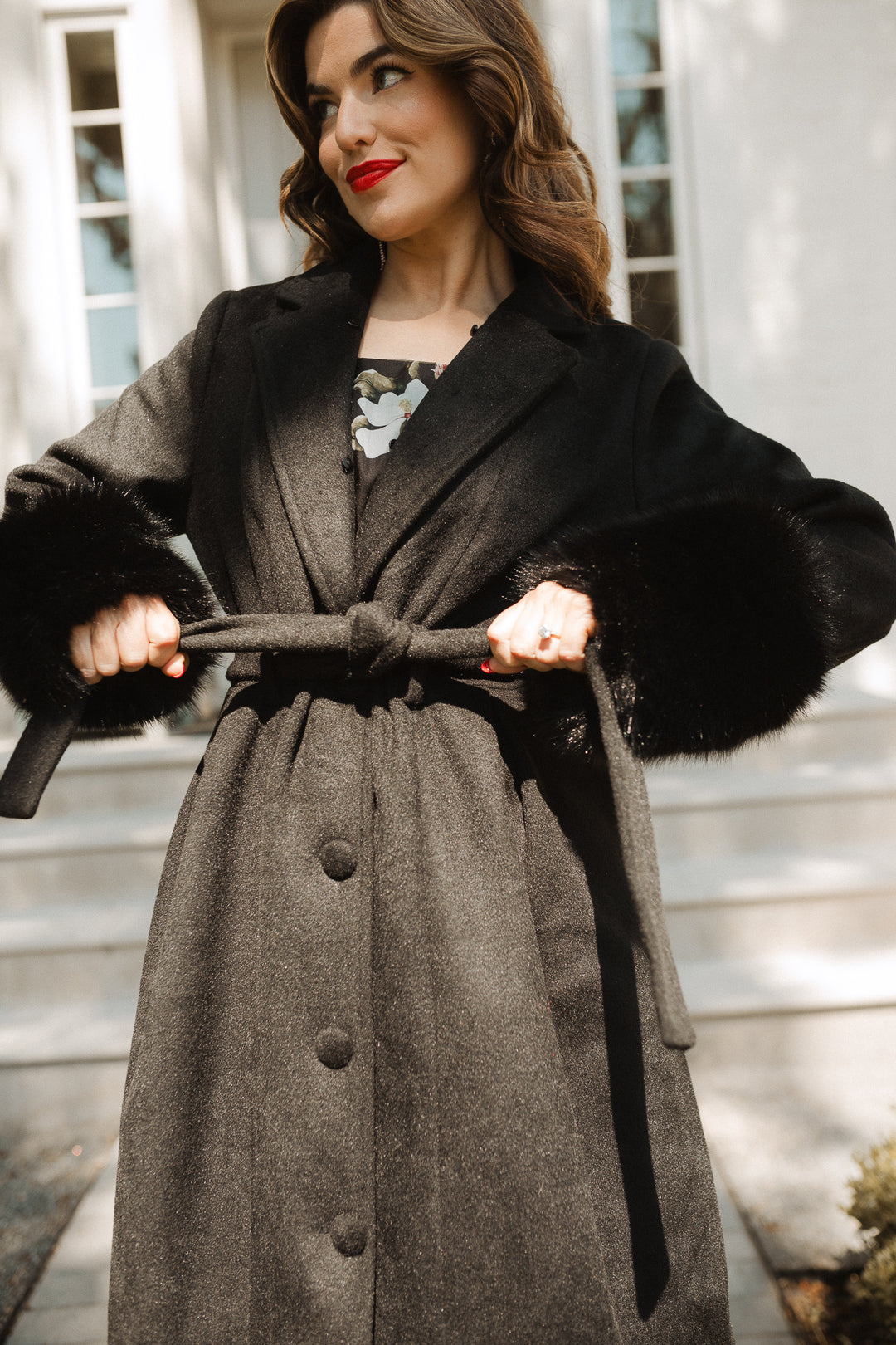 Pookie Coat in Black - FINAL SALE