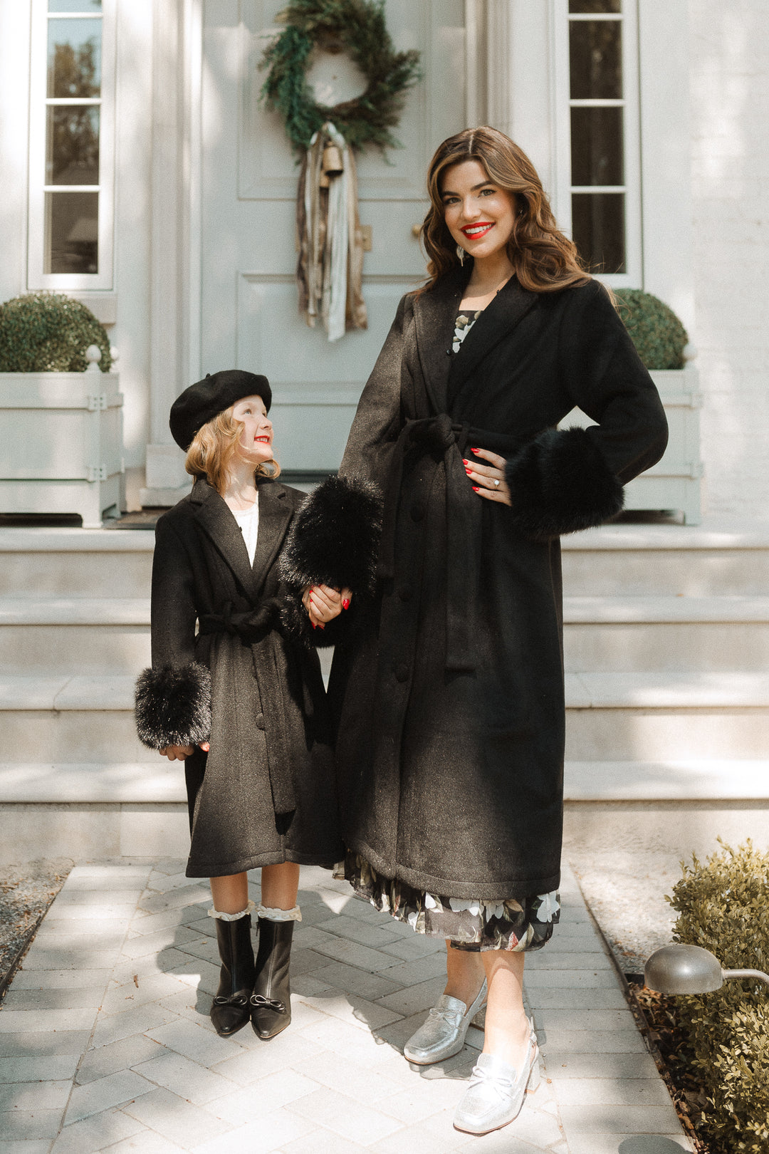 Mini Pookie Coat in Black