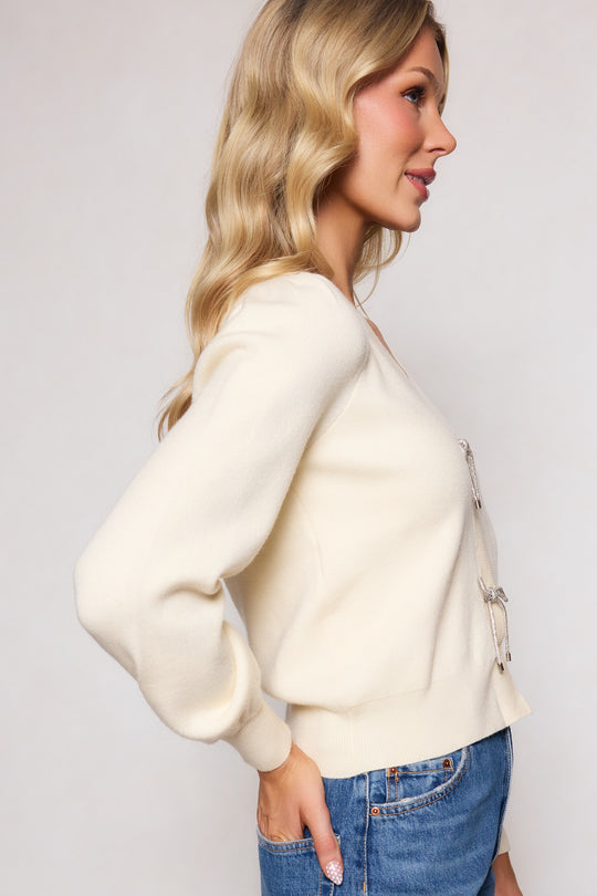 Illyria Sweater in Cream