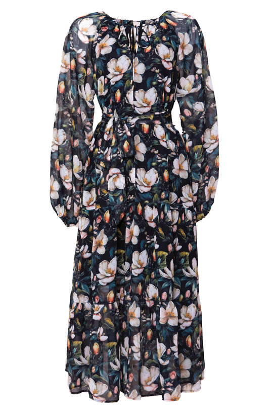 Imogen Dress in Moody Magnolia