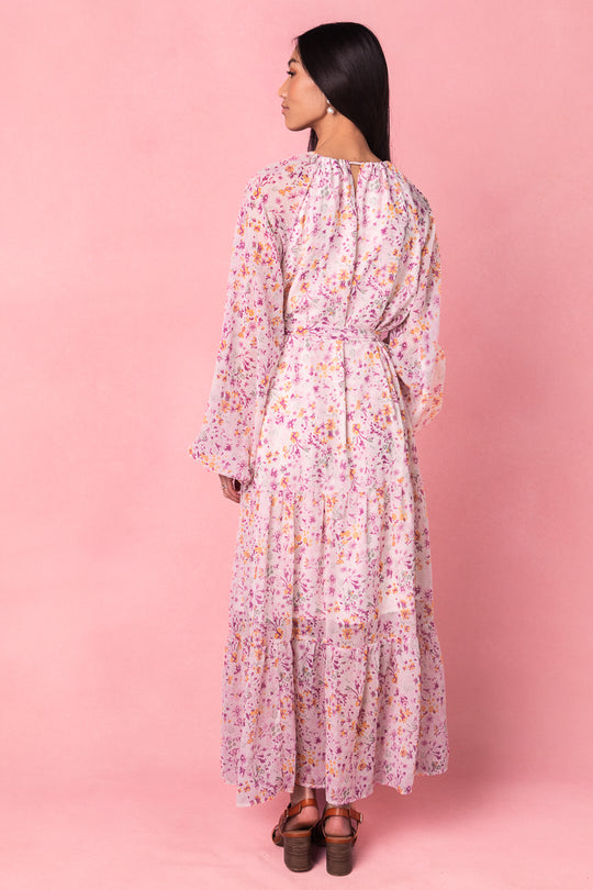 Imogen Dress in Blush