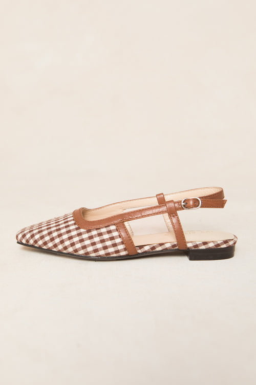 Mini Ingrid Slingback Flat