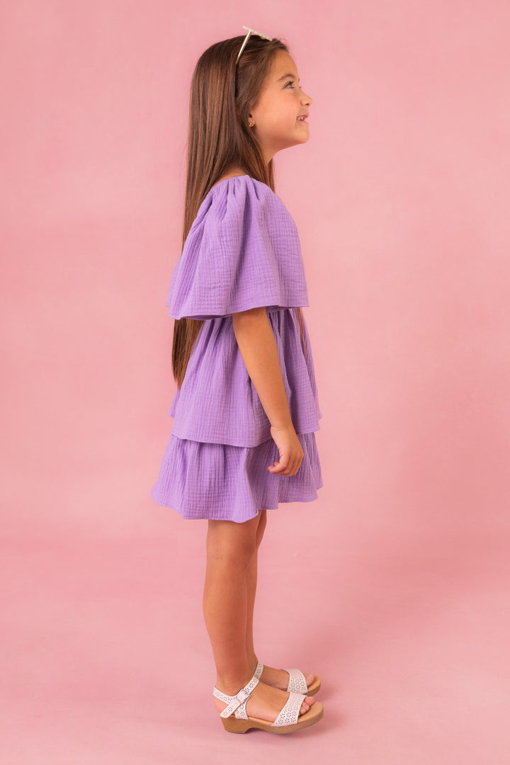 Mini Iris Dress in Lavender
