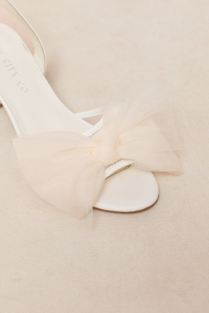 Ivy Bow Heel