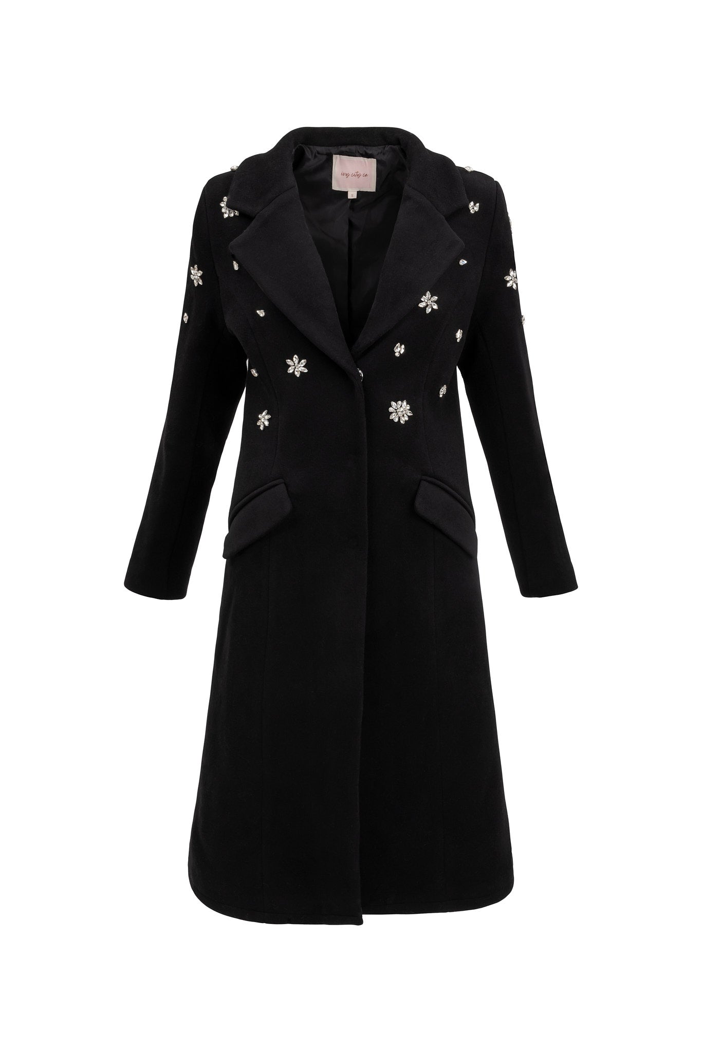 Jacqueline Coat in Black – Ivy City Co