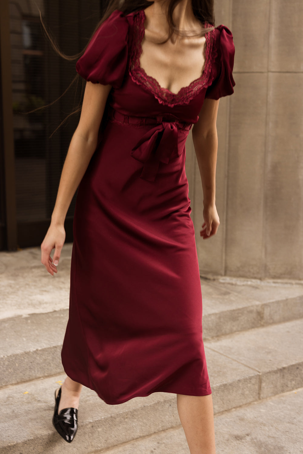 Jaden Dress in Red