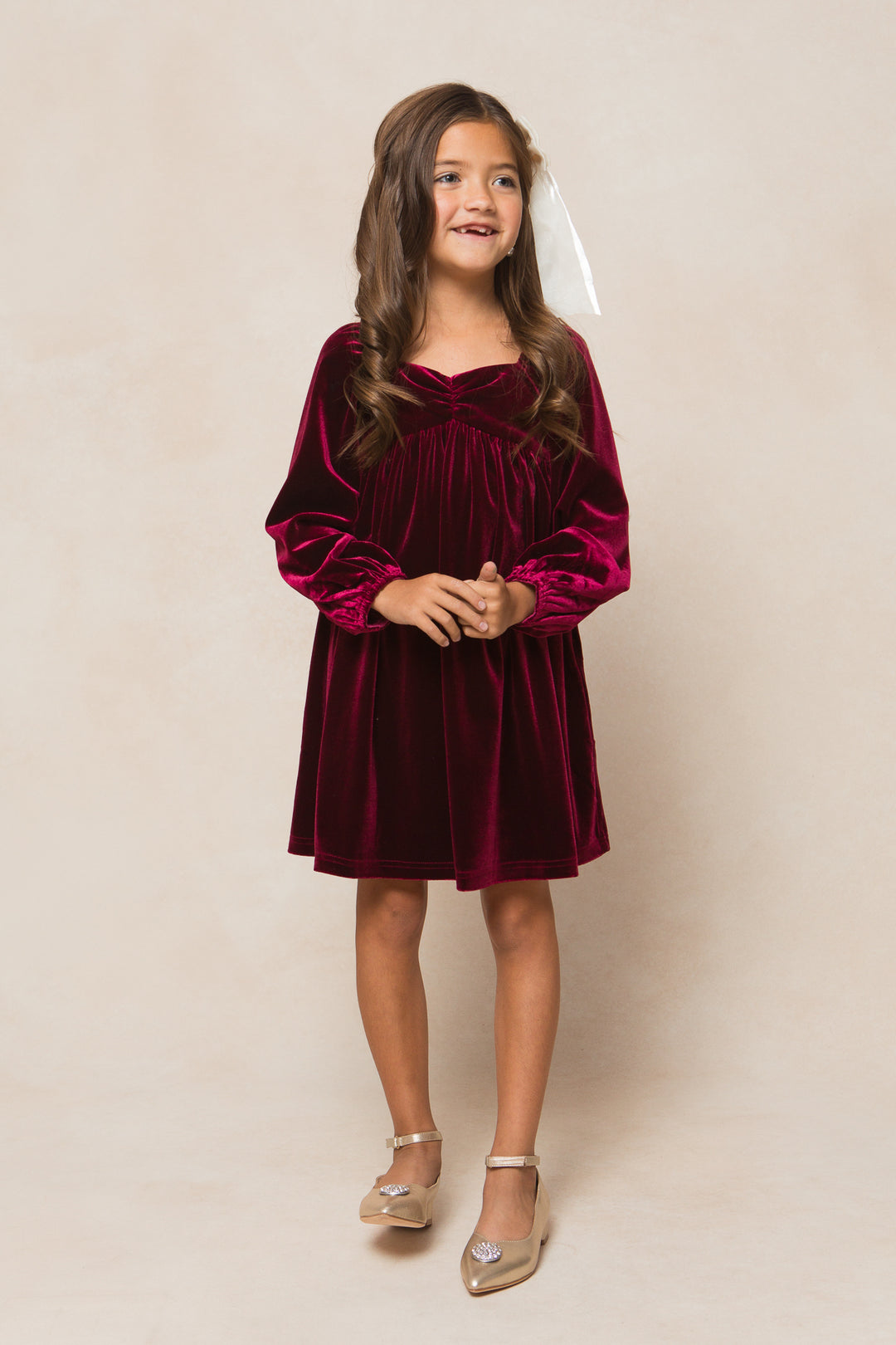 Mini Jewel Dress in Wine