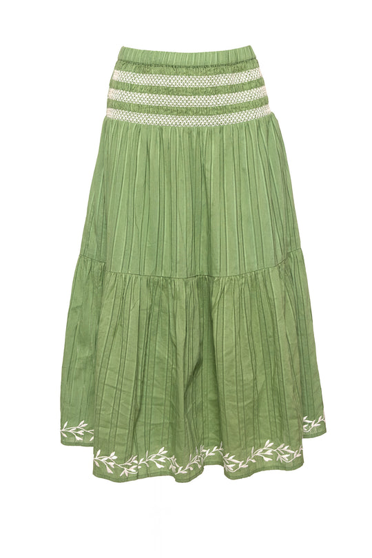 Journey Skirt in Light Green