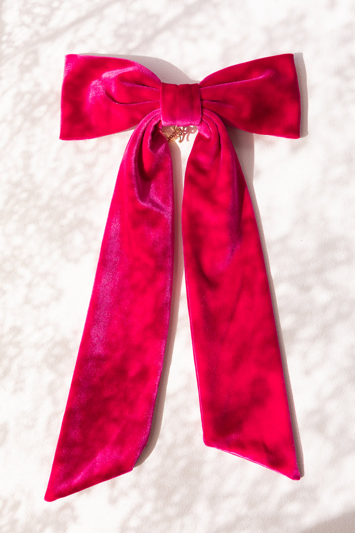 Ivy City x Kaxi Hollywood Velvet Midi Bow