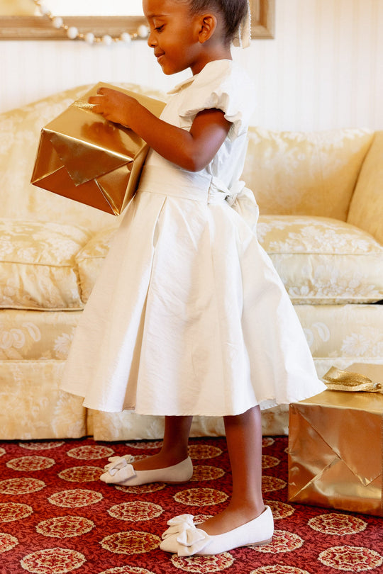 cream taffeta dress Mini Wrenley in 3T debs_sale Champagne Mother of the Perfect for dressing up Pattern:Sunflower