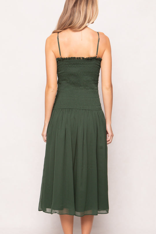 Kimberly Dress in Green Ivy City Co Kimberly Dress in Green Ivy City Co