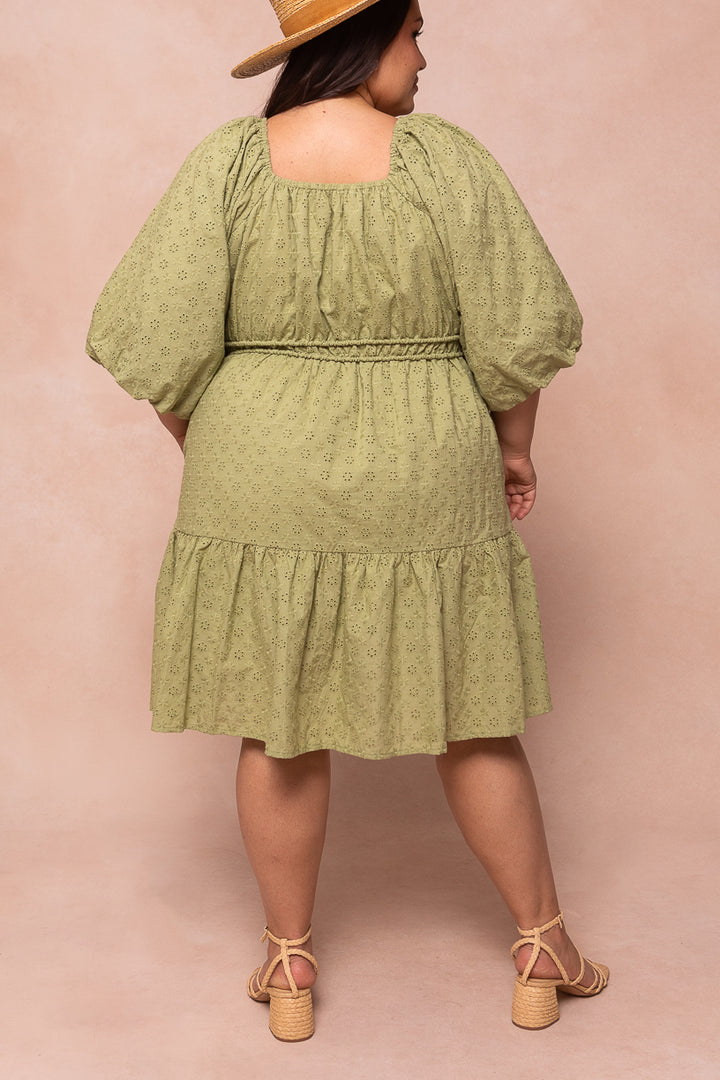 Kinsey Dress in Green