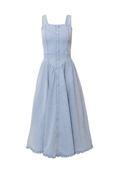 Kristin Dress in Light Denim