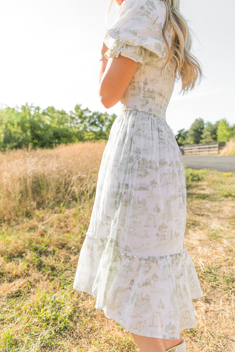 Valencia Dress in Sage