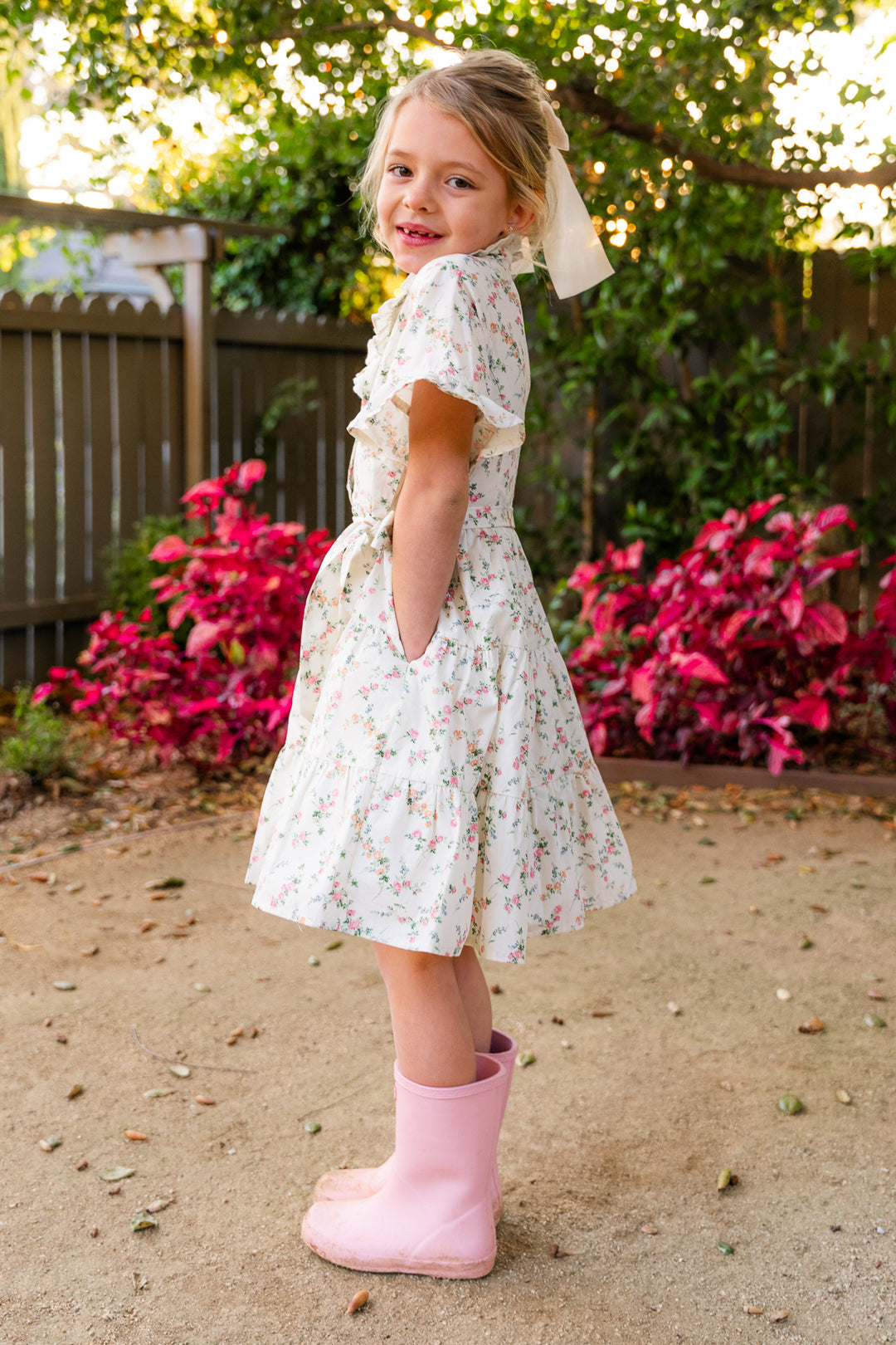 Mini Sutton Dress Made With Liberty Fabric