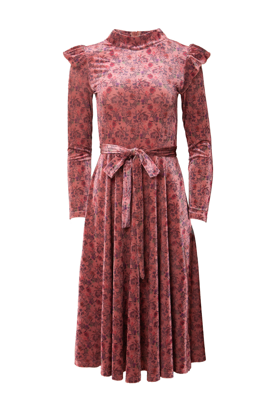 La La Lady Dress in Pink Floral