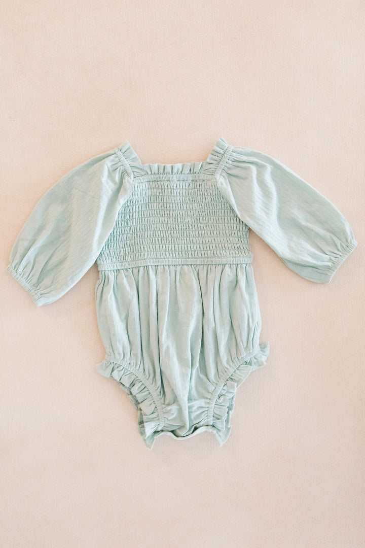 Baby Lani Romper in Sage