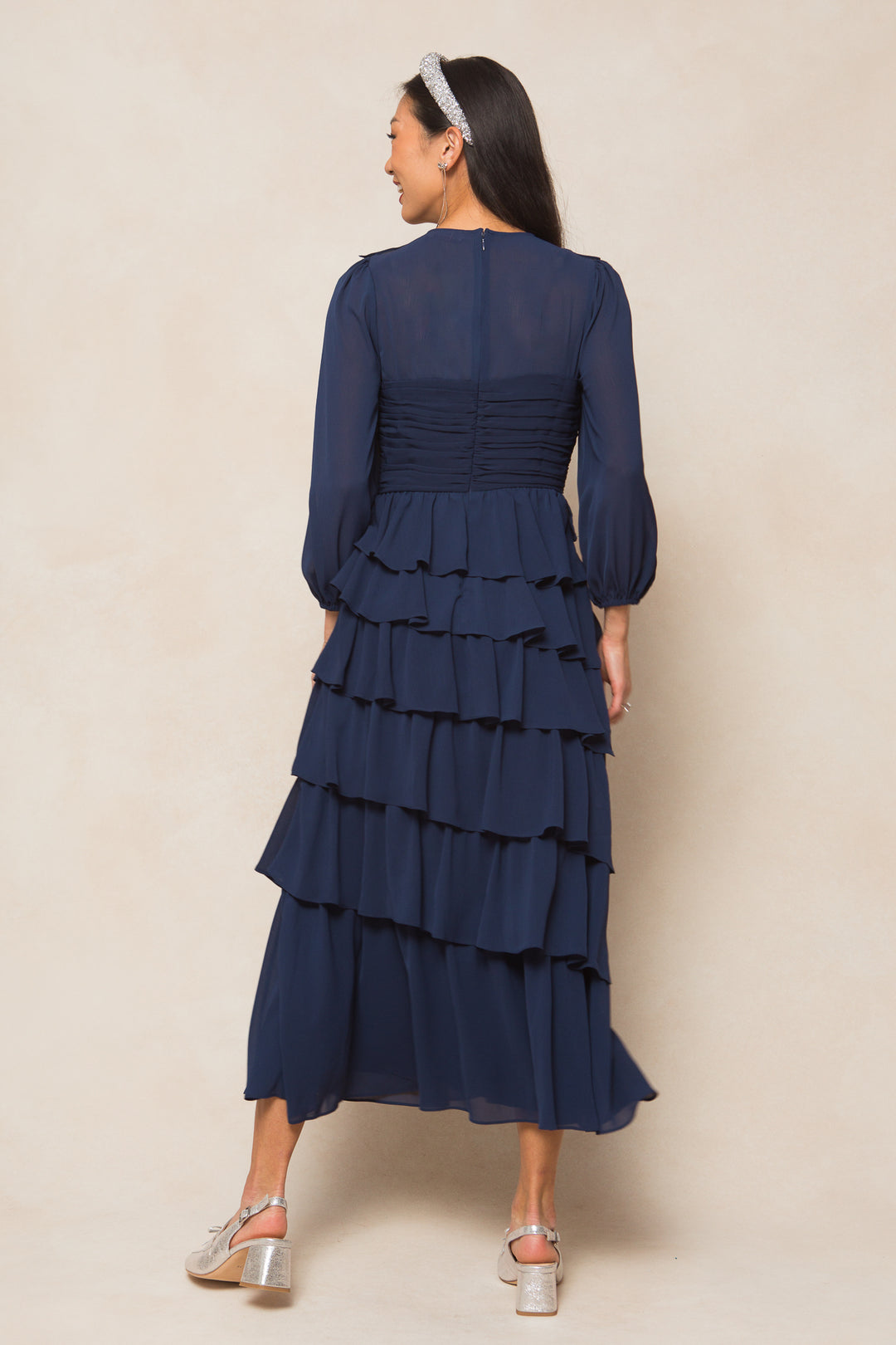 Larsa Dress in Blue - FINAL SALE