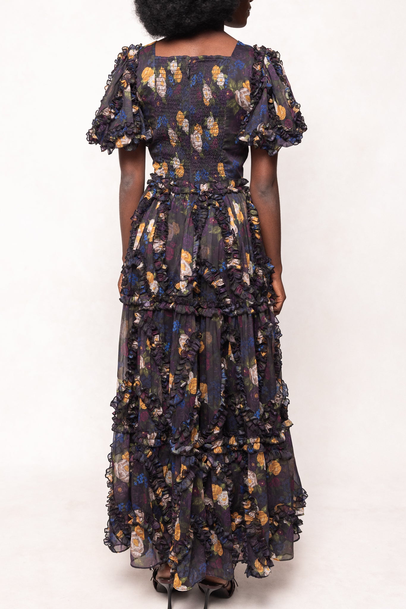 Layla Dress in Winter Floral Layla Dress in Winter Floral