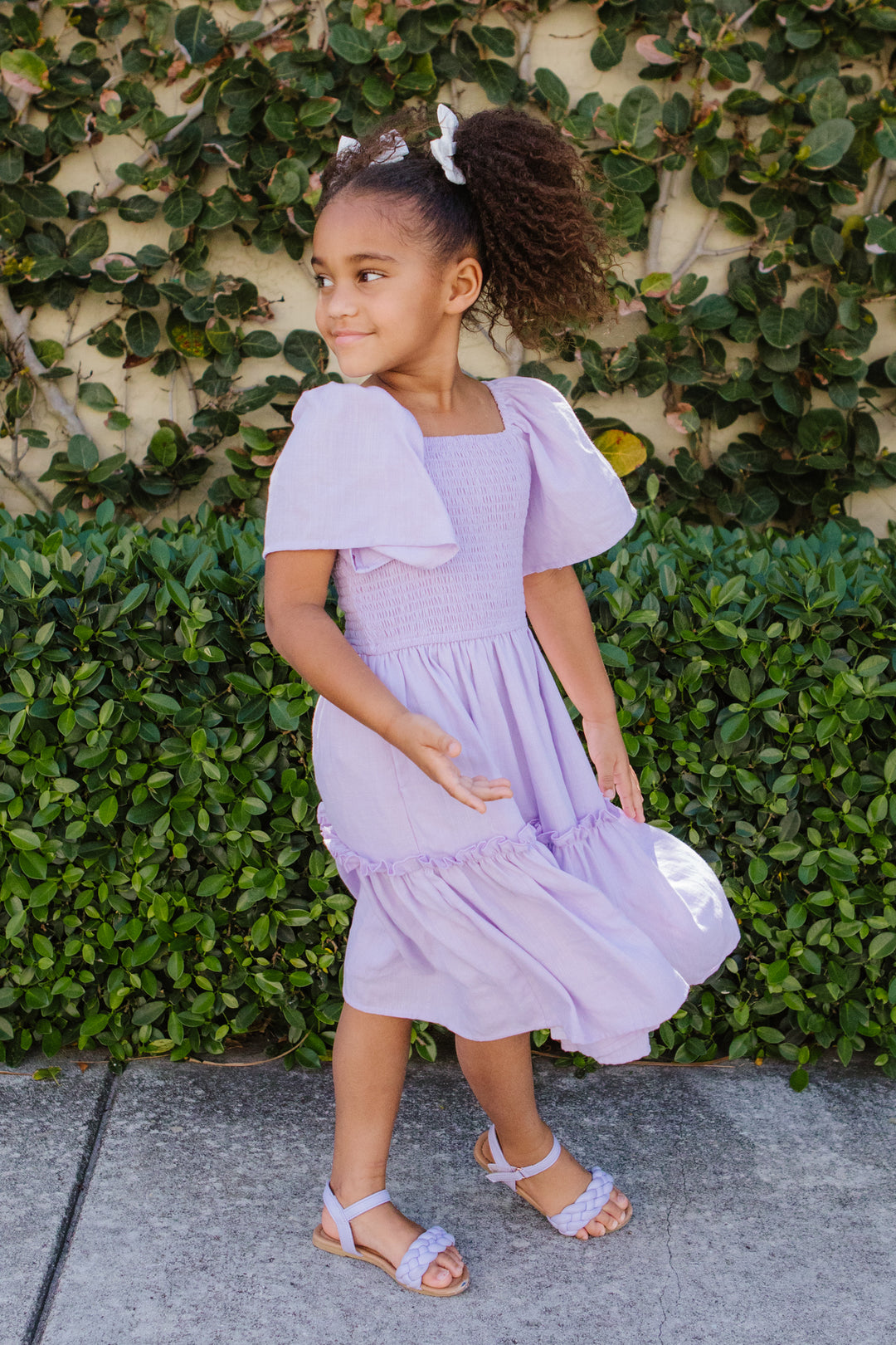 Mini Lennon Dress in Lavender