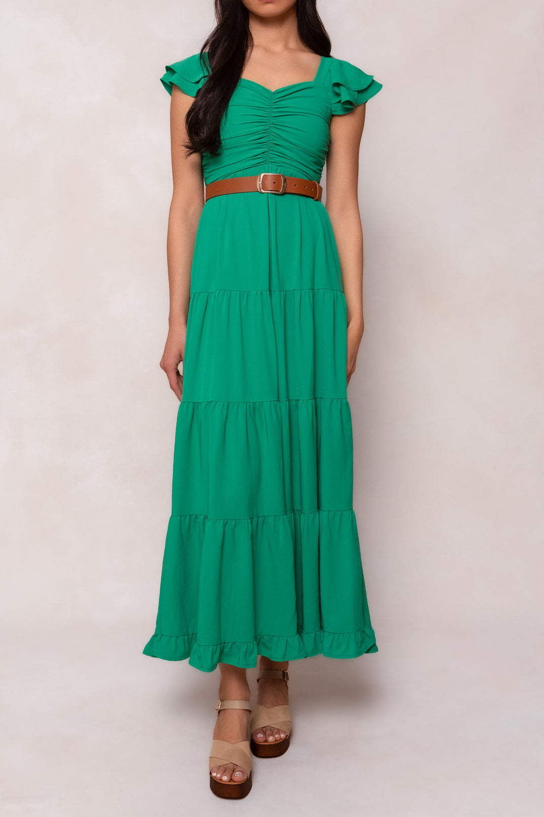 Garcelle Dress in Green