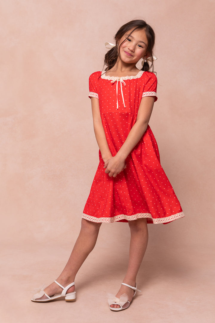 Mini Libby Dress in Hearts - FINAL SALE