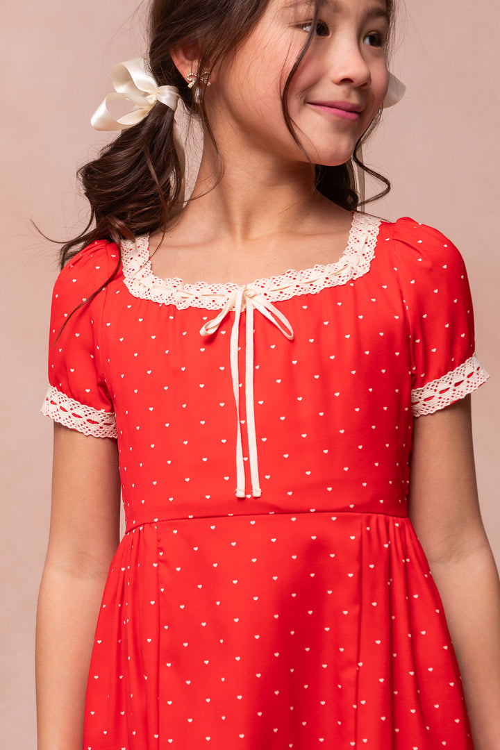 Mini Libby Dress in Hearts - FINAL SALE