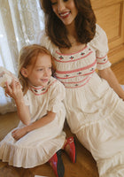 Liesl Dress in White