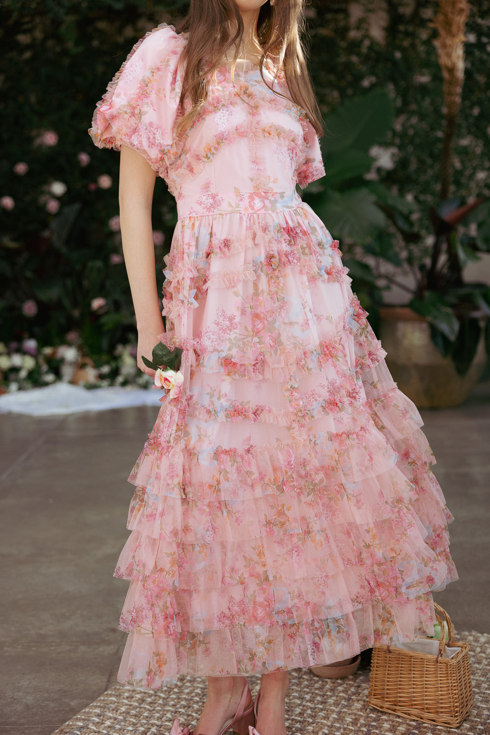 Alessi Dress in Pink Floral - FINAL SALE