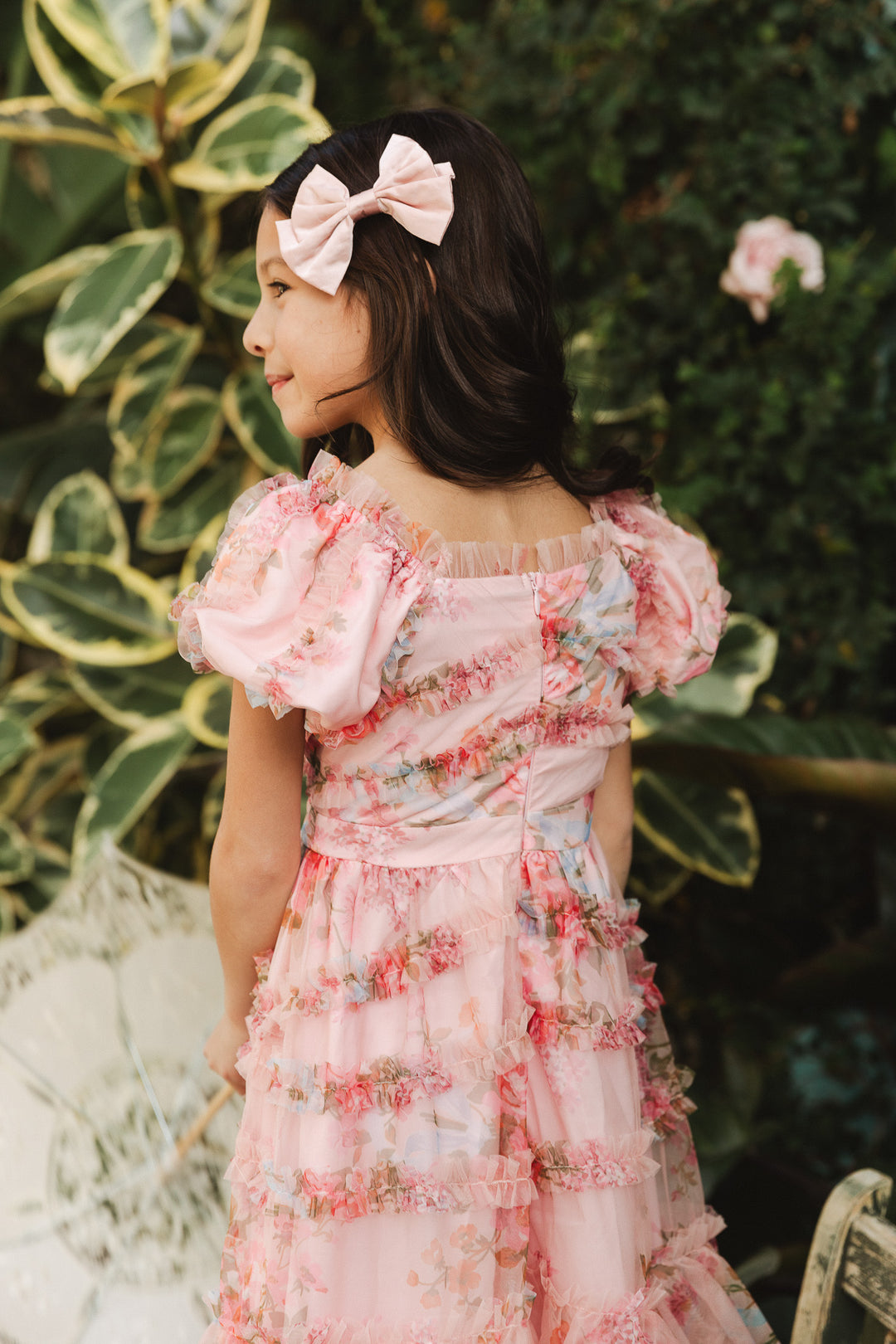 Mini Alessi Dress in Pink Floral