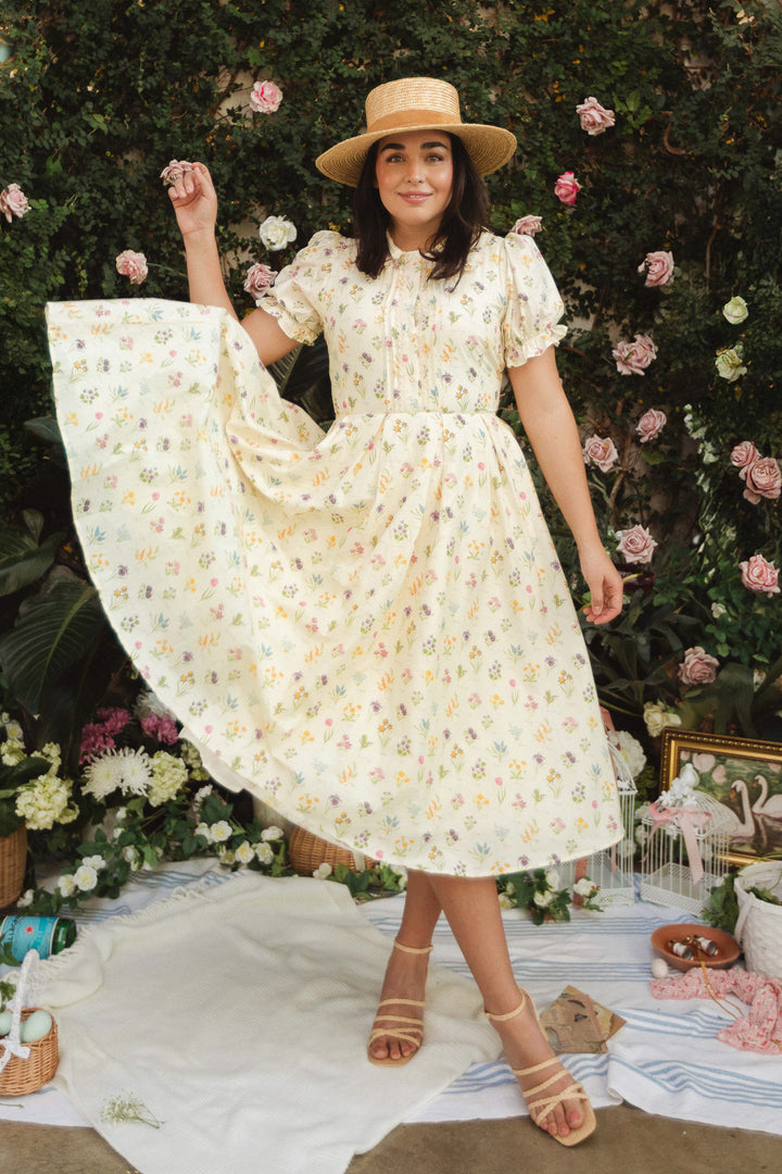 Sophia Dress in Garden Flowers