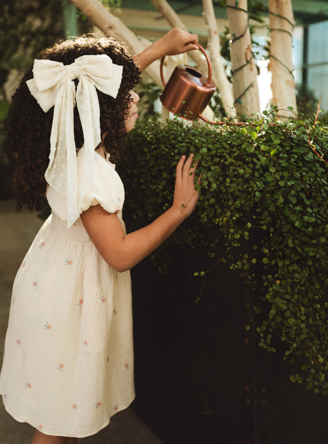 Mini Serendipity Dress in Cream Floral