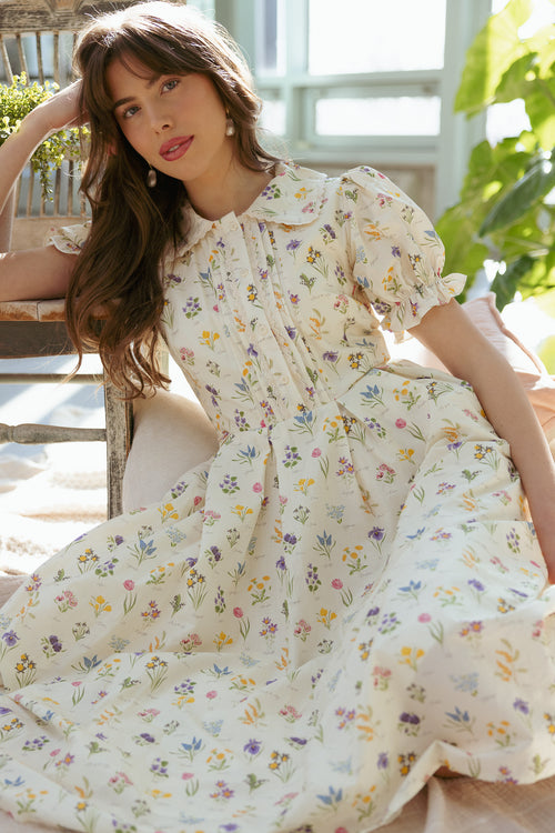 Sophia Dress in Garden Flowers