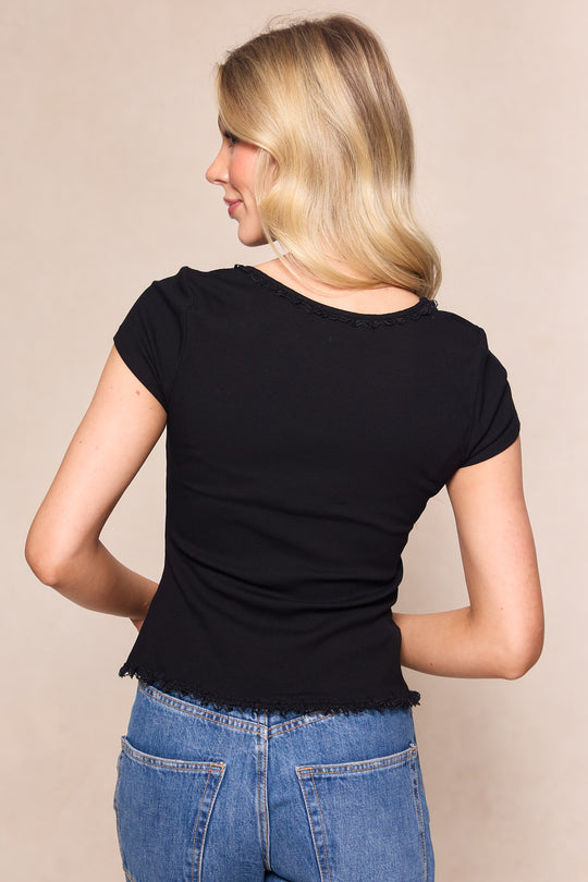 Lily Top in Black