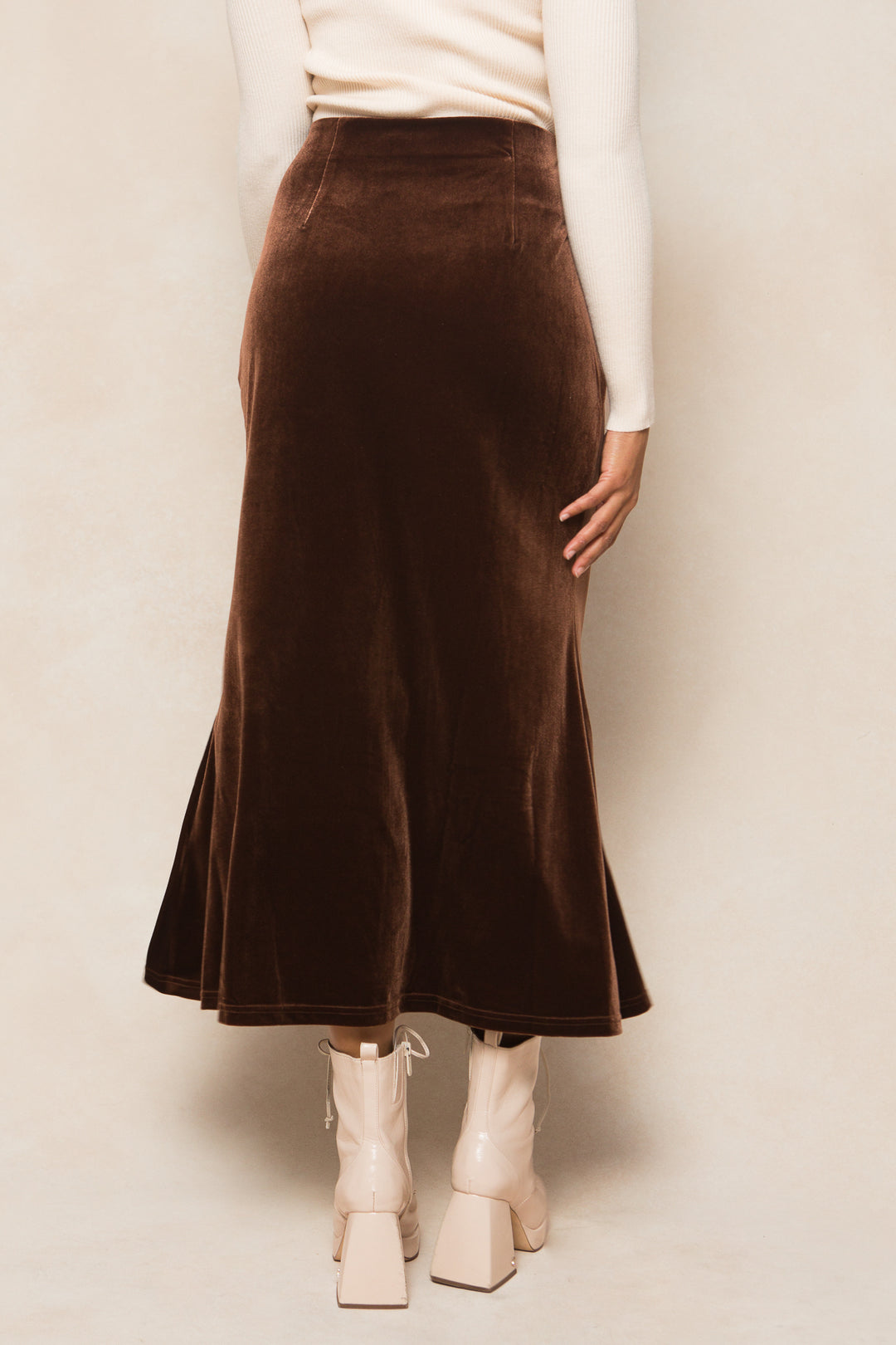 Logan Skirt in Brown