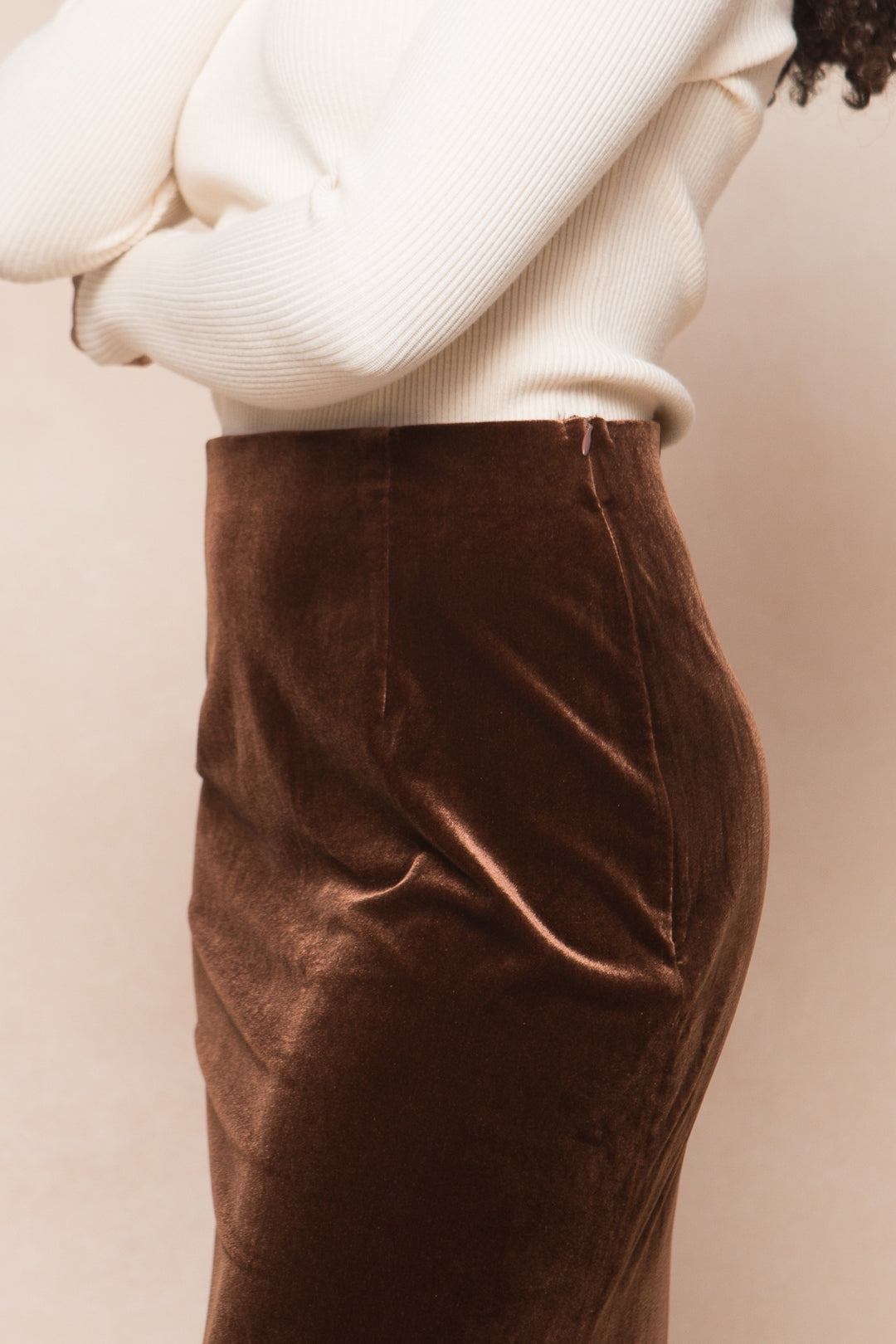 Logan Skirt in Brown