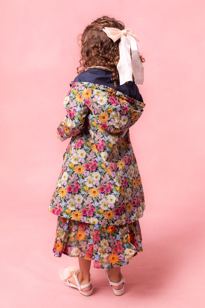 Mini London Raincoat Made With Liberty Fabric - FINAL SALE
