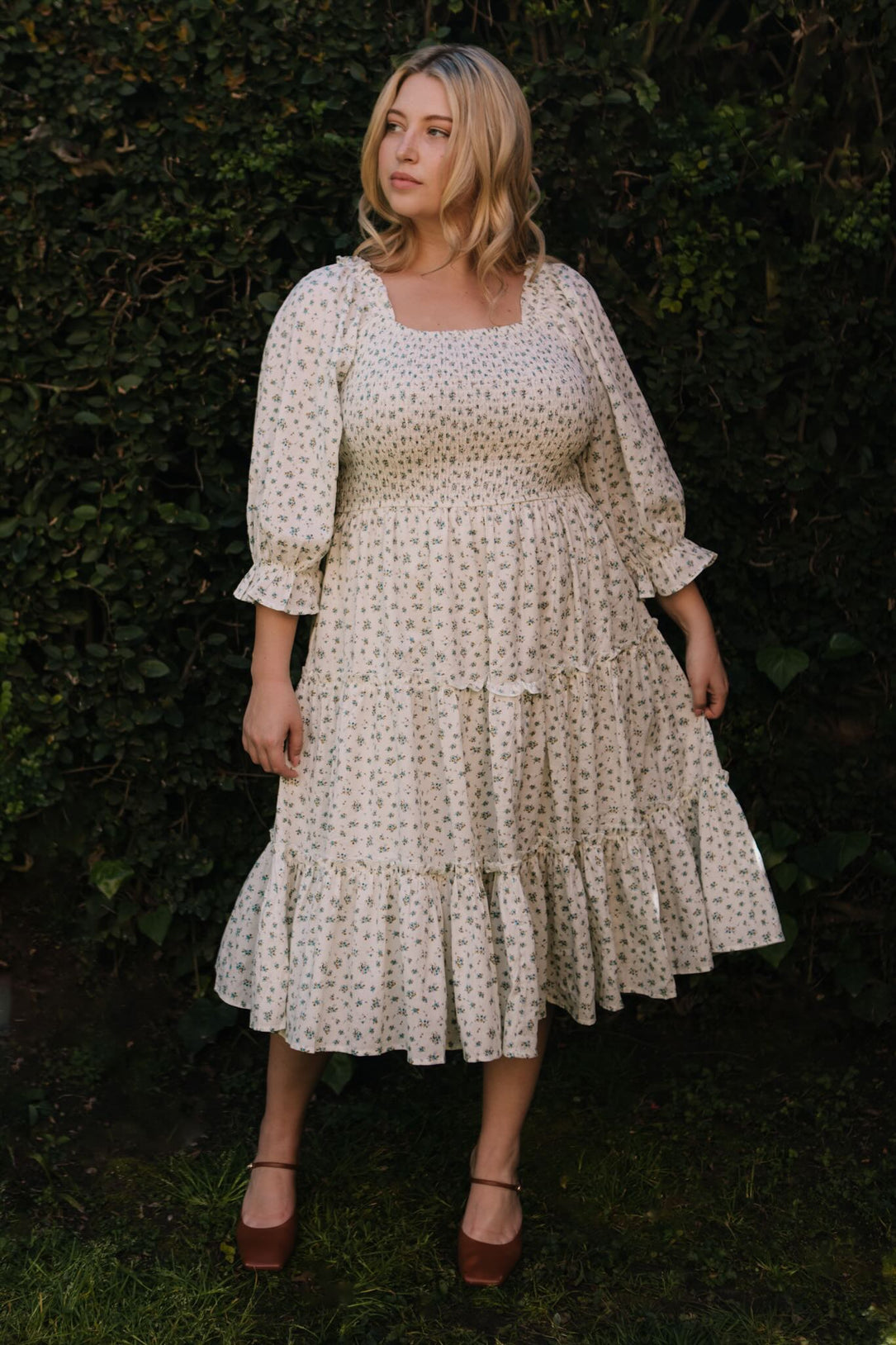 Madeline Dress in Blue